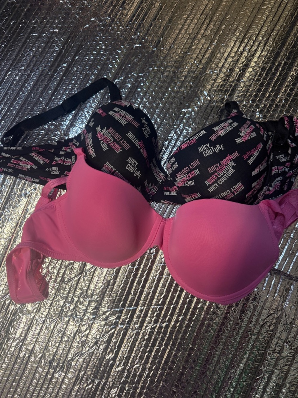 Juicy Couture Pink T-Shirt Bra - Smooth Everyday Support set 2